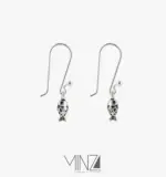 “Fish” Silver Earrings