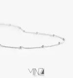 “Ball” Silver Necklace