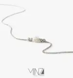 “Rosa” Silver Necklace