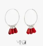 “Chele Night” Silver Earrings