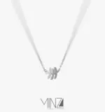 “Wheat” Silver Necklace