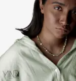 “Sayuri” Silver Necklace