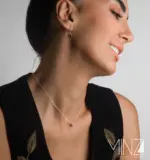 “Wine” Silver Necklace