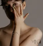 “Ice Mini Heart” Silver Bracelet