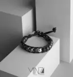 “Shine Lava” Silver Bracelet
