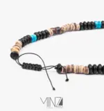 “Turquoise Wood” Necklace