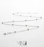 “Ball” Silver Necklace