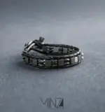 “Iron” Silver Bracelet