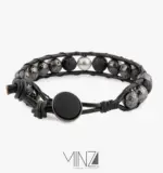 “Shine Lava” Silver Bracelet