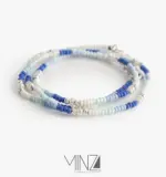 “Wave” Silver Necklace