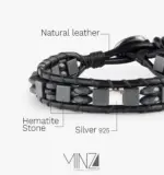 “Iron” Silver Bracelet