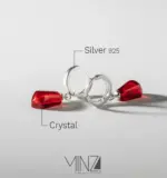 “Nardaneh” Silver Earrings