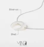 “Aylar” Silver Necklace