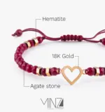 “Valentine” Gold Bracelet