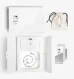 “Cartier Sequins” Silver Necklace