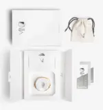 “Square Stone” Gold Bracelet