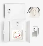 “Labradorite & Red Agate” Gold Necklace