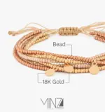 “Copper” Gold Bracelet