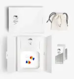 “Colorful Fish” Silver Earrings