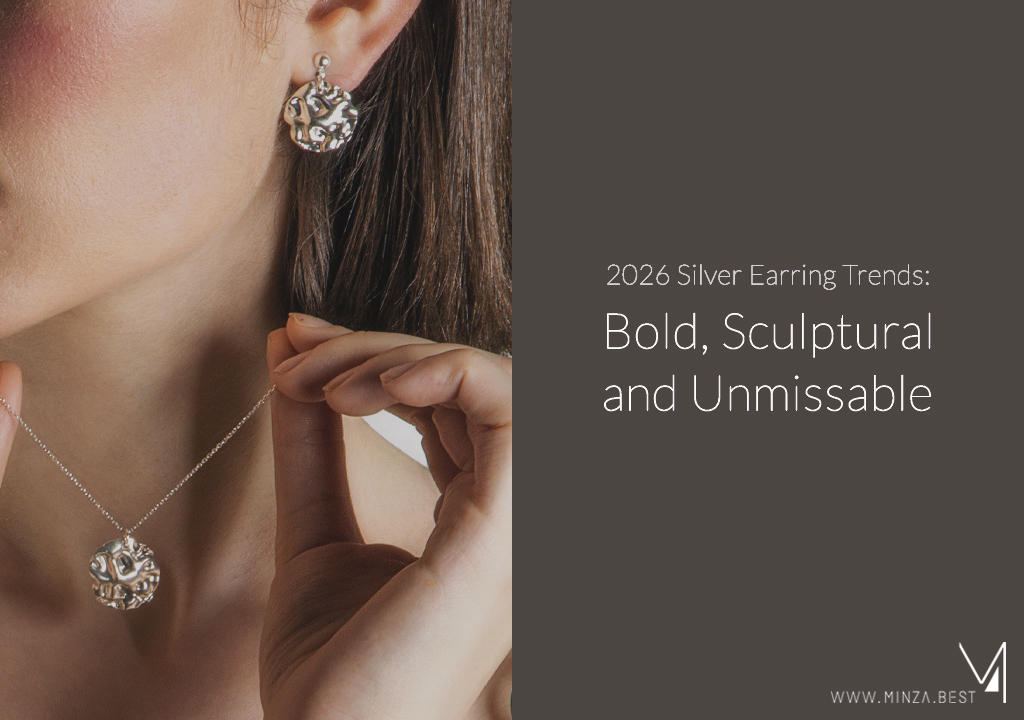 2026 Silver Earring Trends: Bold, Sculptural, and Unmissable