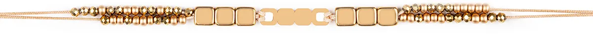 “Square Stone” Gold Bracelet “Square Stone” Gold Bracelet
