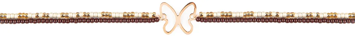 “Granola Butterfly” Gold Bracelet “Granola Butterfly” Gold Bracelet
