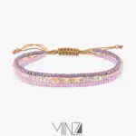 “Lavender” Gold Bracelet
