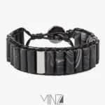 “Matte Spartan” Silver Bracelet