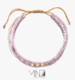 “Lavender” Gold Bracelet