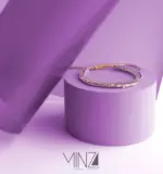 “Lavender” Gold Bracelet