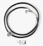 “Loom” Leather Necklace
