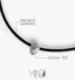 “Loom” Leather Necklace