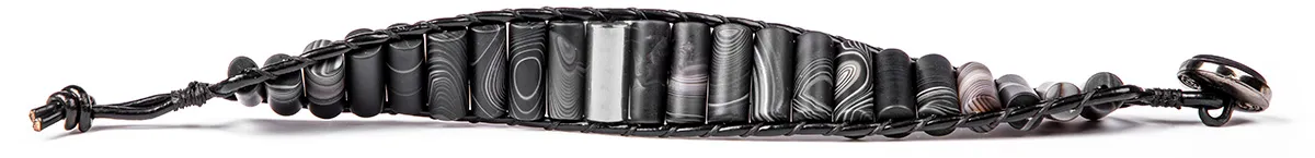 “Matte Spartan” Silver Bracelet